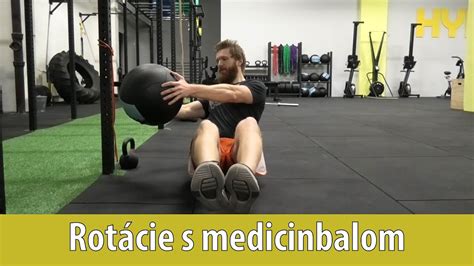 Ilustrácia planku a rotácie s medicinbalom