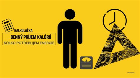 Infografika znázorňujúca výpočet denného príjmu kalórií a energetického deficitu