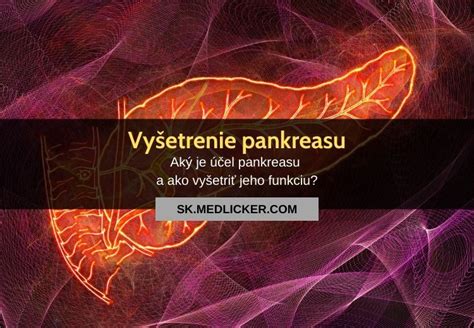 Ilustrácia pankreasu psa a jeho funkcie pri trávení