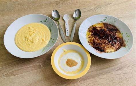 infografika porovnávajúca kalorickú hodnotu kukuričnej kaše varenej na vode a na mlieku