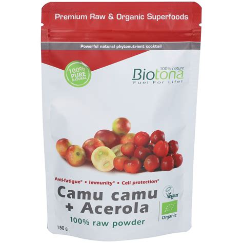 obrázok rôznych druhov superfoods ako moringa, camu-camu, acerola