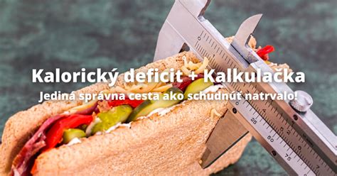 graf zobrazujúci kalorický deficit a jeho vplyv na chudnutie