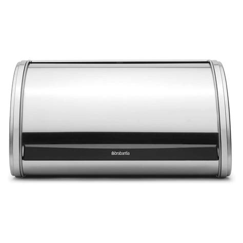 Nerezový chlebník Brabantia Roll Top mat