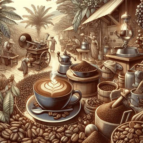 stará ilustrácia prípravy čokoládového nápoja