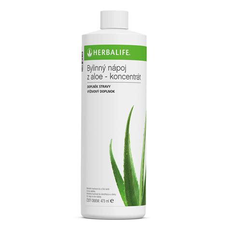 infografika zobrazujúca zloženie a benefity produktov Herbalife ako Formula 1, bylinný nápoj, multivitamínový a multivlákninový nápoj, a Aloe Vera koncentrát