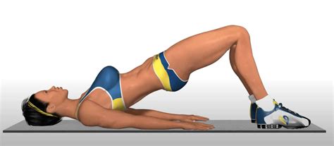 Ilustrácia cvikov na zadok a stehná