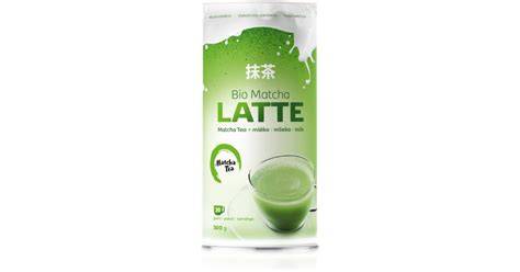 Schéma zloženia nápoja Black Latte s vyznačenými kľúčovými zložkami