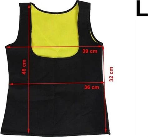 Dámske neoprénové tielko na chudnutie v čiernej farbe