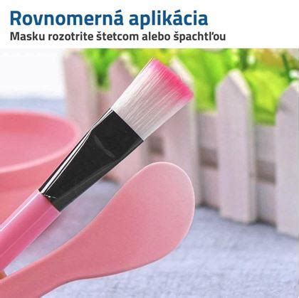 Obrázok znázorňujúci prípravu a aplikáciu droždovej pleťovej masky