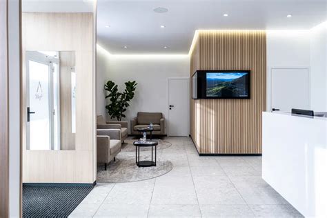 Fotografia interiéru modernej kliniky