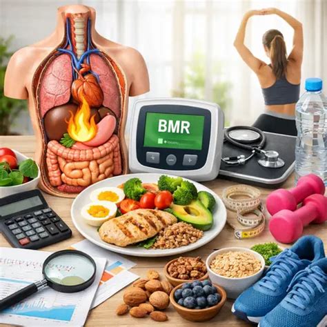 Grafické znázornenie energetického výdaja tela: bazálny metabolizmus, fyzická aktivita, termický efekt jedla