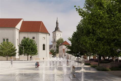 Fotografia Radničného námestia v Bardejove