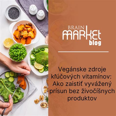 Infografika znázorňujúca zdroje kľúčových živín pre vegánov