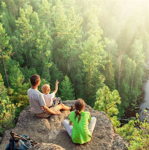 rodina na bicyklovom výlete