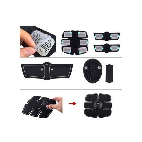 Ilustrácia zobrazujúca princíp fungovania EMS stimulácie svalov