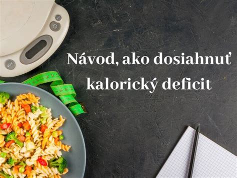 Ilustrácia znázorňujúca princíp kalorického deficitu pre chudnutie