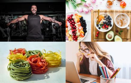 koláž s príkladmi bežných mýtov o chudnutí