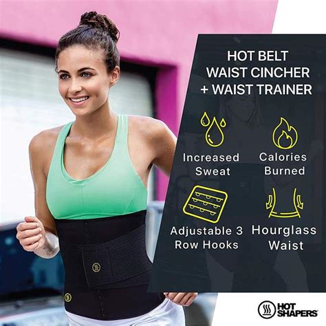 Detailná fotografia neoprénového pásu Hot Shapers s detailom materiálu