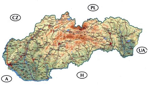 mapa Západného brehu
