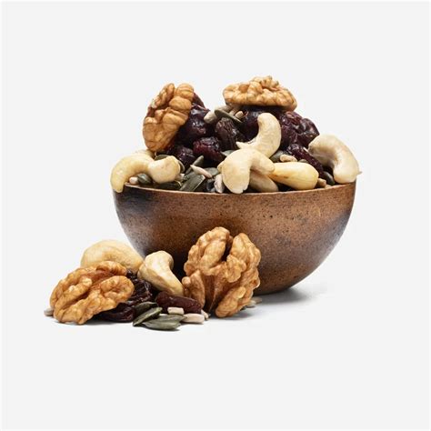 Rozmanitosť orieškov a semienok, ktoré sú súčasťou paleo stravy