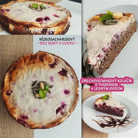 nízkosacharidový koláč s ovocím