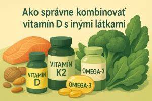 Interakcia vitamínu D s vápnikom, horčíkom a vitamínom K2