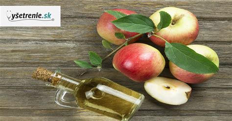 infografika znázorňujúca zloženie jablčného octu a jeho nutričné hodnoty