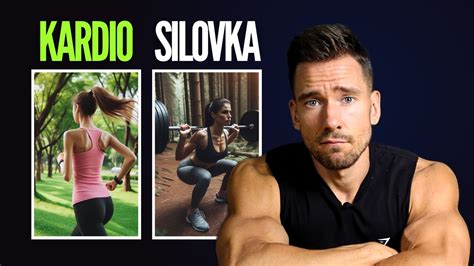 Infografika porovnávajúca kardio a silový tréning