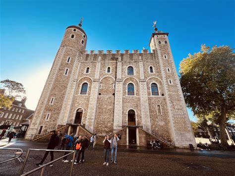 Biela veža v Tower of London, najstaršia časť pevnosti.