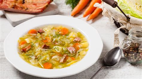 Ilustrácia kapustovej polievky