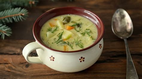 Zemiaková polievka s pórom