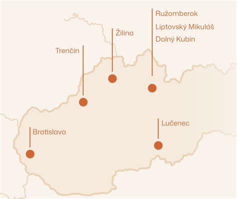 mapa Makarskej riviéry s vyznačenými plážami a mestami