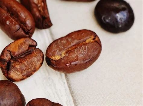 Ilustrácia zelených a pražených kávových zŕn