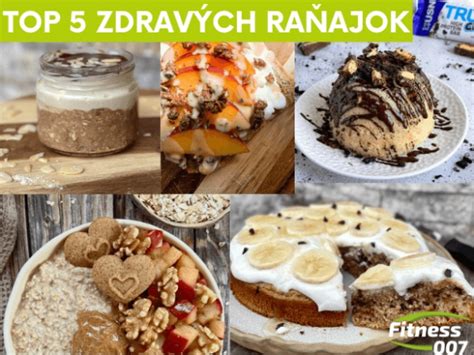 Ilustrácia rôznych možností zdravých raňajok.