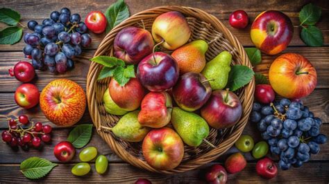 ilustrácia rôznych druhov ovocia a zeleniny