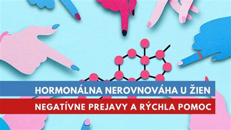 vizuálne znázornenie rôznych faktorov prispievajúcich k hormonálnej nerovnováhe