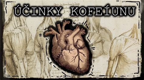 ilustrácia znázorňujúca účinky kofeínu na ľudský organizmus