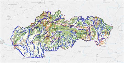 Mapa migračných trás morskej korytnačky koženej