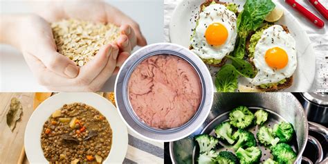 Sortiment zdravých desiat s vysokým obsahom bielkovín