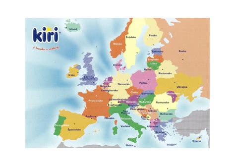 mapa Európy s vyznačenými krajinami s najvyšším výskytom obezity u mužov