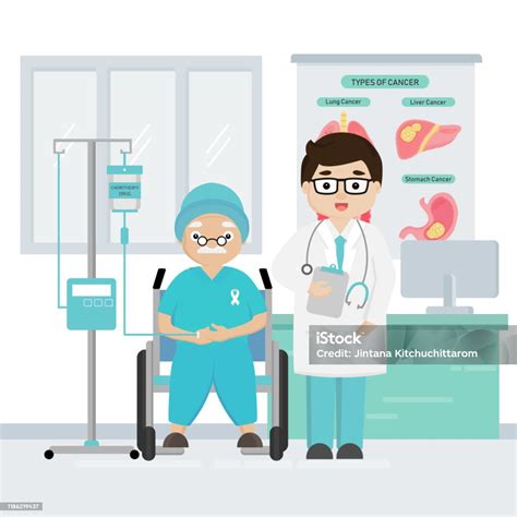 Ilustrácia: Lekár konzultuje pacienta s tráviacimi problémami