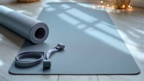 fotokoláž rôznych fitness pomôcok pre domáce cvičenie