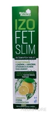 fotografia šumivých tabliet L-Carnitine alebo Naturprodukt Izofet Slim