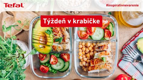 Fotografia sád krabičiek s pripravenými jedlami na celý týždeň