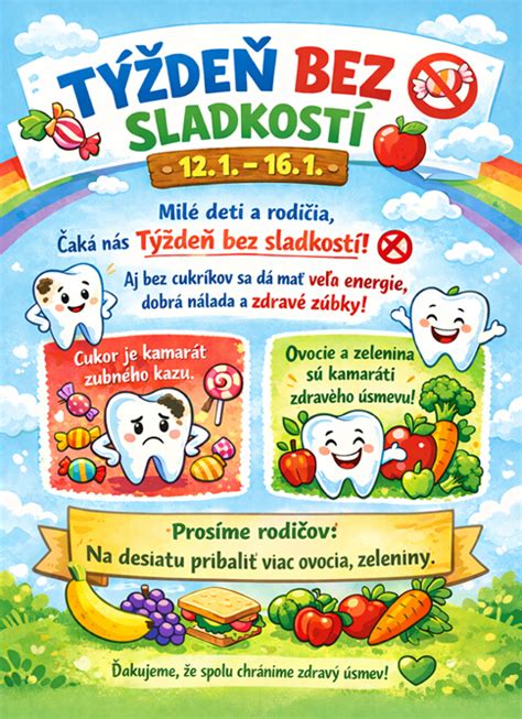 Ilustrácia znázorňujúca zdravé alternatívy sladkostí a ovocia.