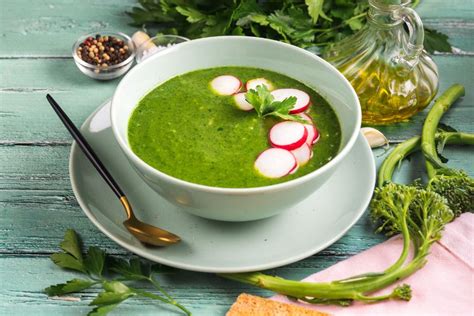 Fotografia nízkosacharidovej špenátovej polievky