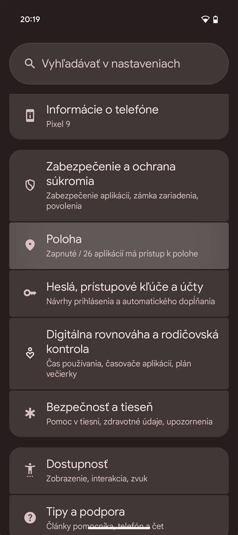 Screenshot aplikácie na sledovanie kalórií