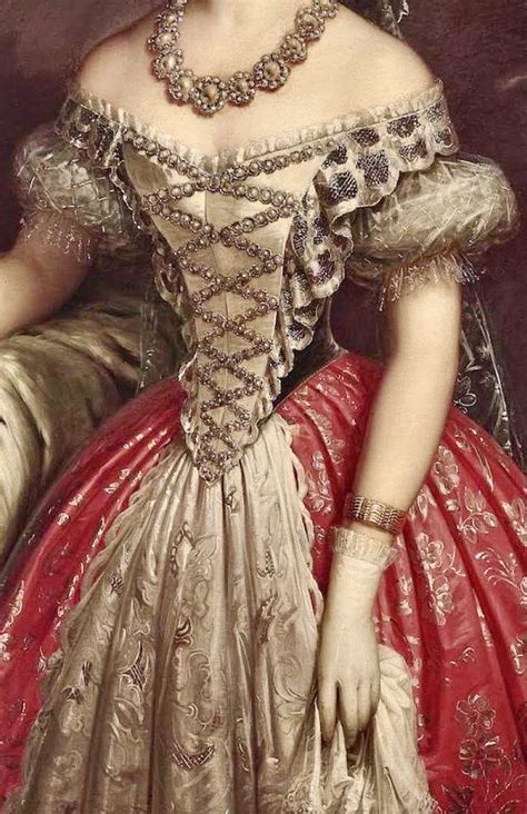 Historická ilustrácia módy s korzetom