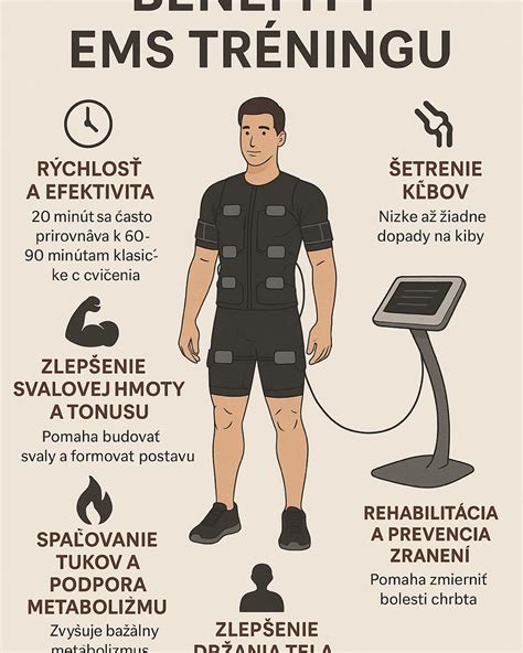 infografika: zapojené svaly počas EMS tréningu