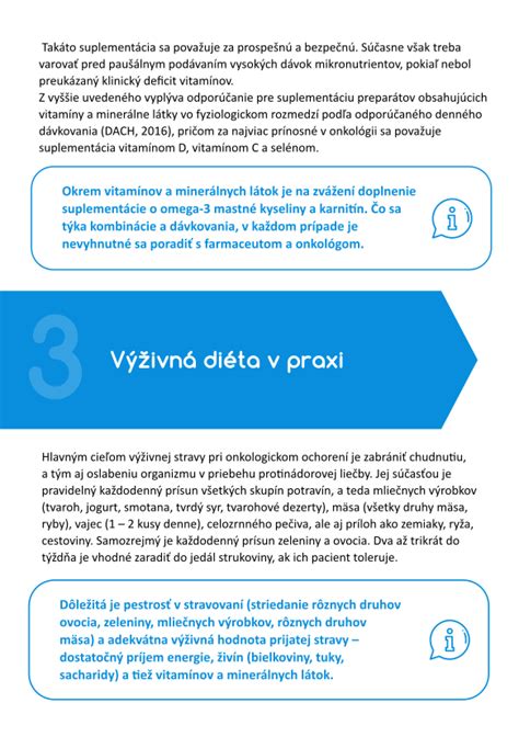 Infografika zobrazujúca metabolické zmeny v tele onkologického pacienta